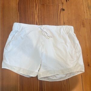 Lululemon Athletica White Athletic Shorts